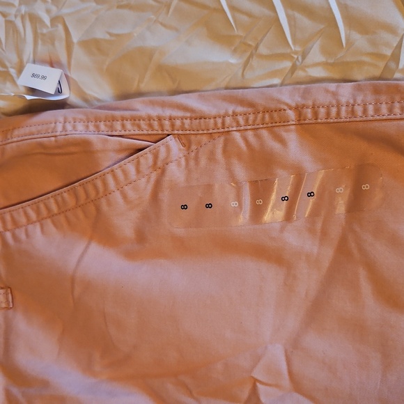 Women's Pink Gap Girfriend Khakis Size 8 - Picture 2 of 6